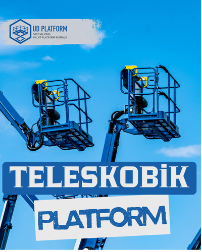 UD Platform Teleskobik Bomlu Yükseltici Platform